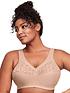  image of glamorise-magiclift-no-wire-cotton-support-bra-second-sizes