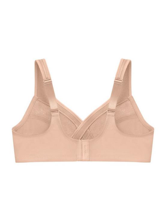 stillFront image of glamorise-magiclift-non-wire-minimizer-bra-second-sizes