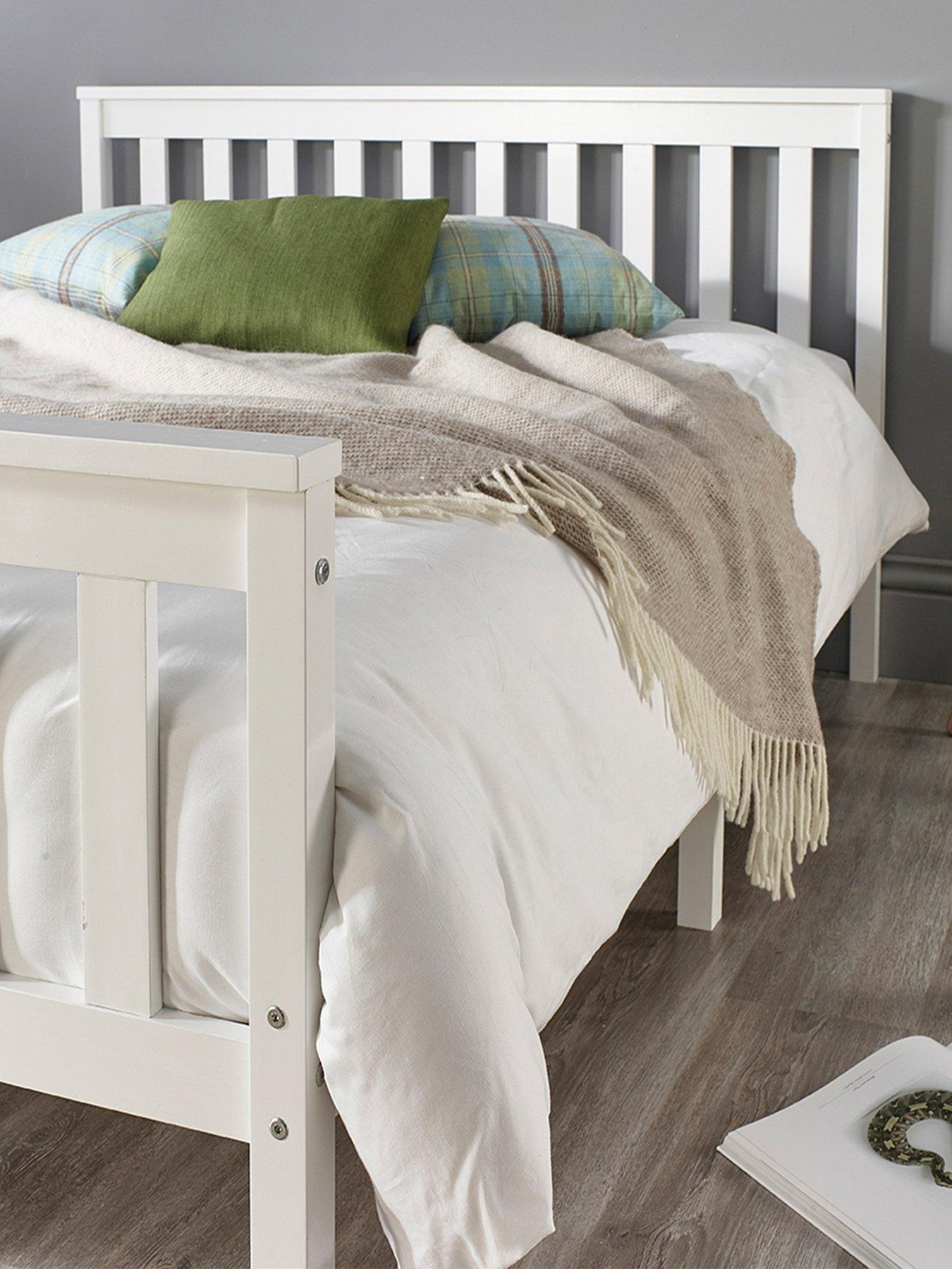 stillFront image of clayton-wooden-bed-frame-with-mattress-options-buy-amp-save-white