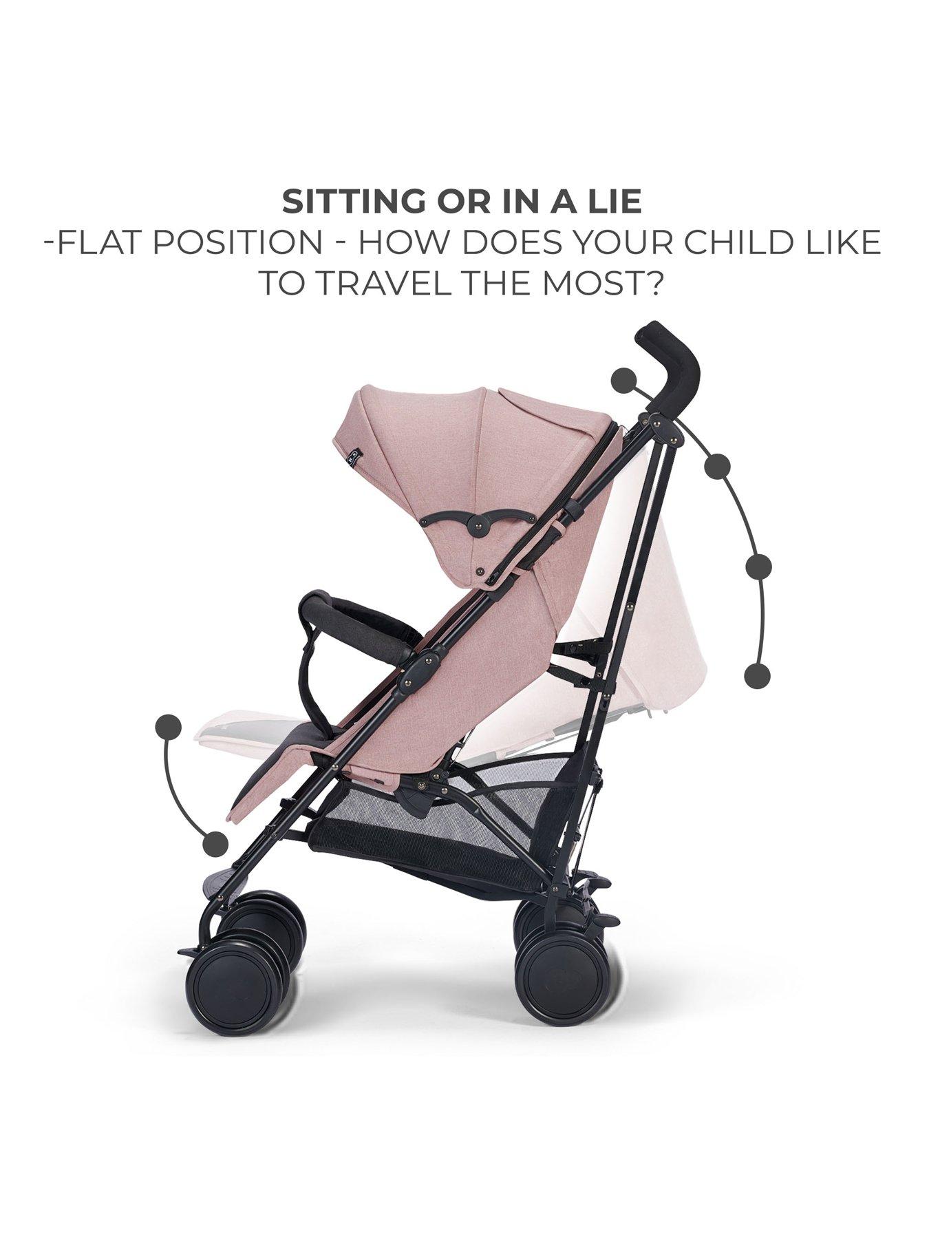  image of kinderkraft-siesta-umbrella-stroller-pink