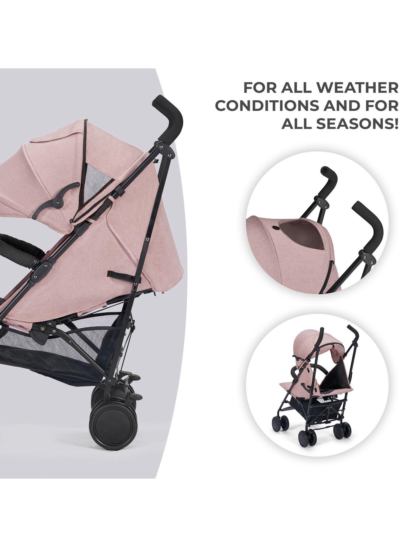  image of kinderkraft-siesta-umbrella-stroller-pink
