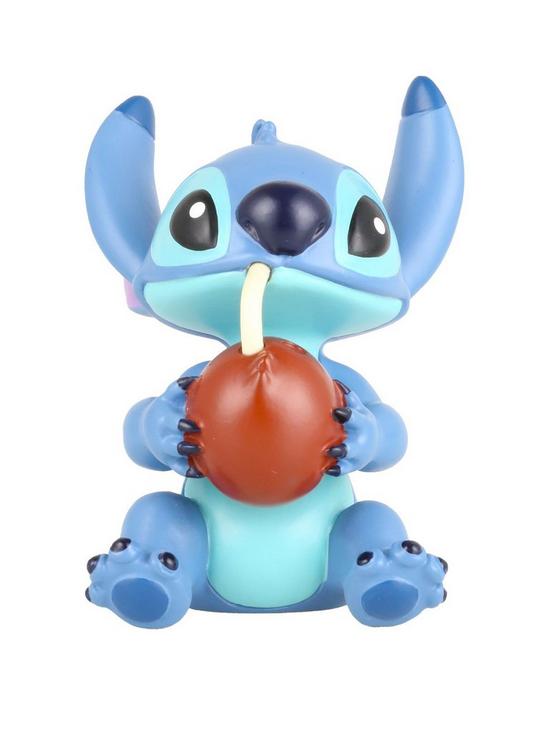 front image of disney-showcase-stitch-with-coconut-figure