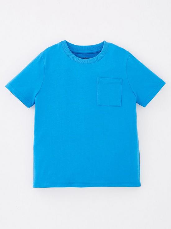 back image of everyday-boys-essentials-short-sleeve-t-shirt-6-pack-multinbsp