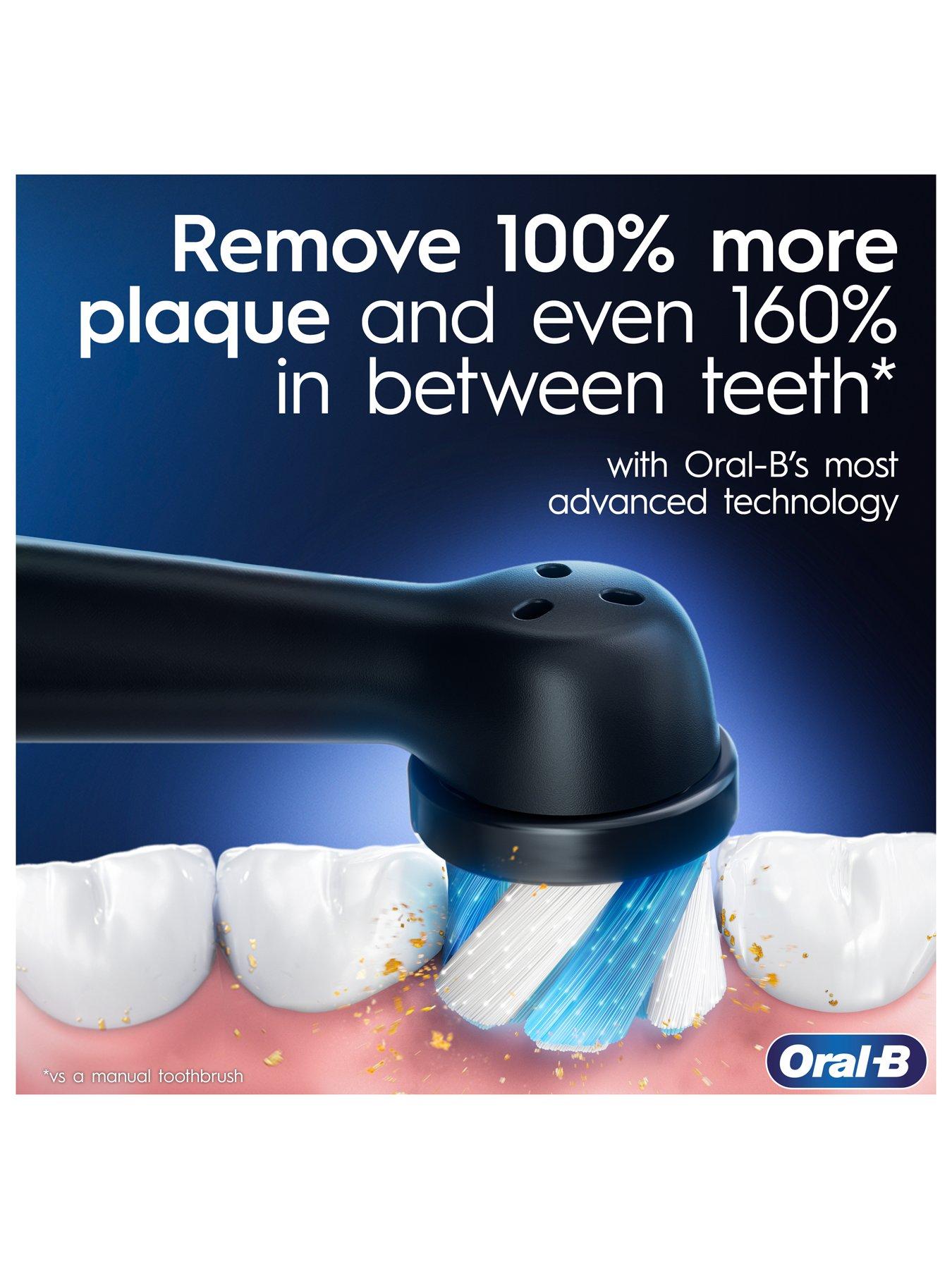  image of oral-b-io4-black-electric-toothbrushnbspwith-freenbsptravel-case