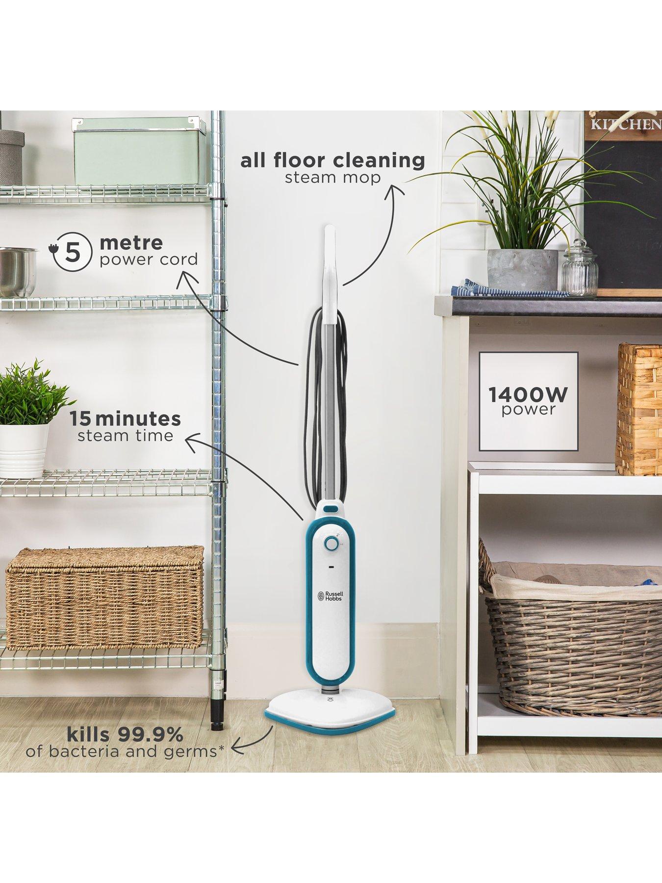  image of russell-hobbs-rhsm1001-g-steam-amp-clean-600w-steam-mop