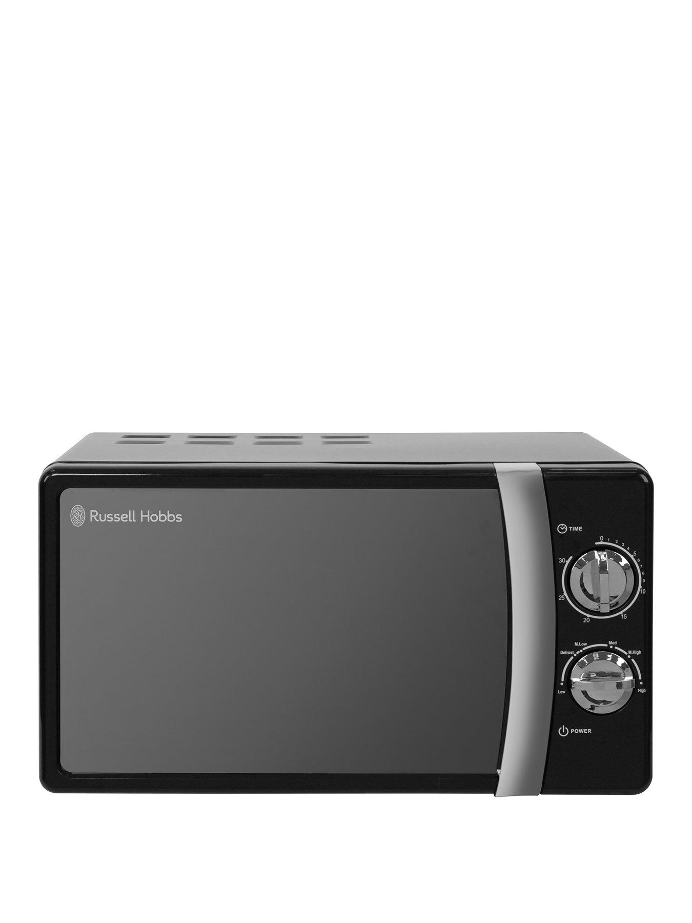 Image 1 of 8 of Russell Hobbs RHMM701B 17-Litre&nbsp;Manual Microwave - Jet Black