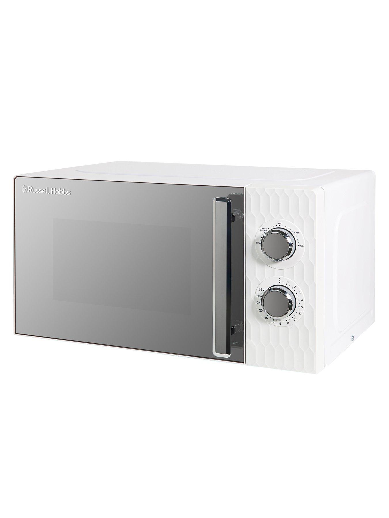 Image 5 of 6 of Russell Hobbs RHMM715 Honeycomb 17 Litre White Manual Microwave