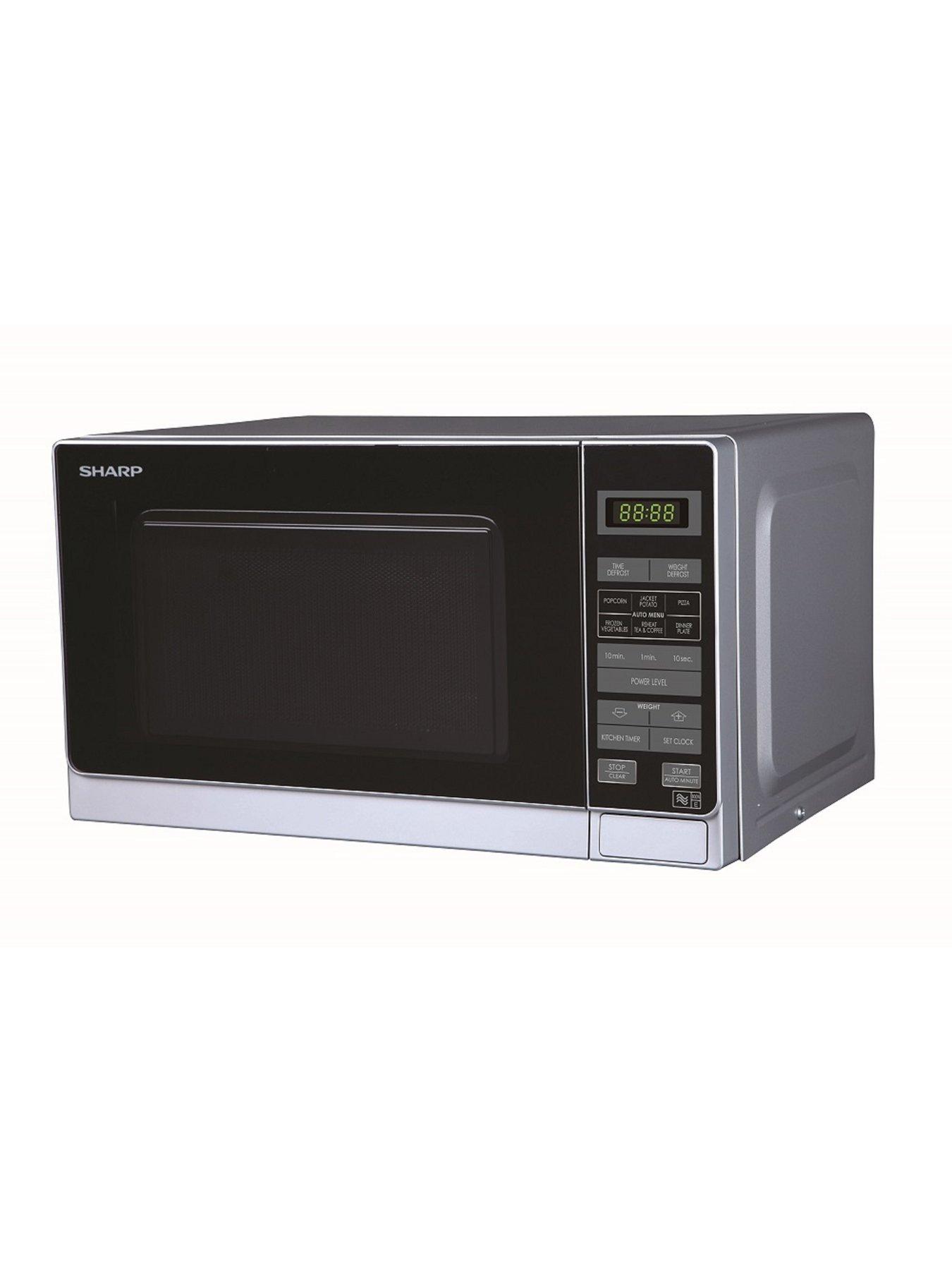 Sharp R272SLM 20Litre 800W Microwave Silver