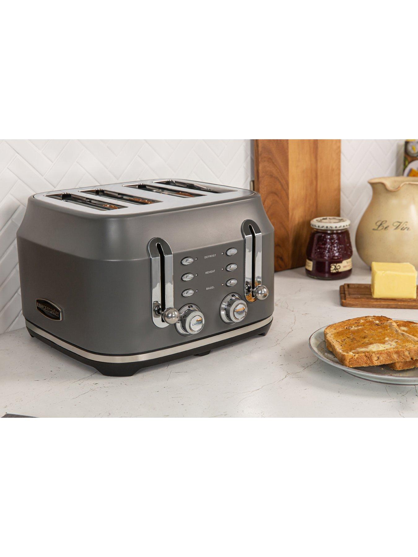  image of rangemaster-rmcl4s201gy-classic-4-slice-toaster