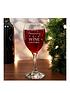  image of the-personalised-memento-company-wine-christmas-glass
