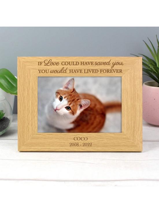 stillFront image of the-personalised-memento-company-personalised-pet-memorial-wooden-frame