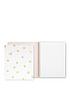  image of kate-spade-new-york-concealed-spiral-notebook-gold-dot-with-script