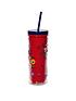  image of kate-spade-new-york-acrylic-tumbler-with-straw-bouquet-toss