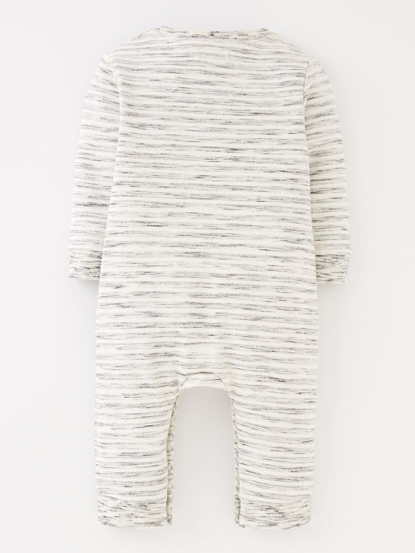 Image 2 of 4 of Mini V by Very Unisex I Love Mummy Romper - Grey