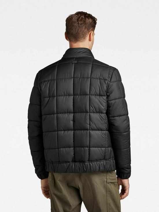 stillFront image of g-star-raw-raw-g-star-meefic-square-quilted-jacket-black