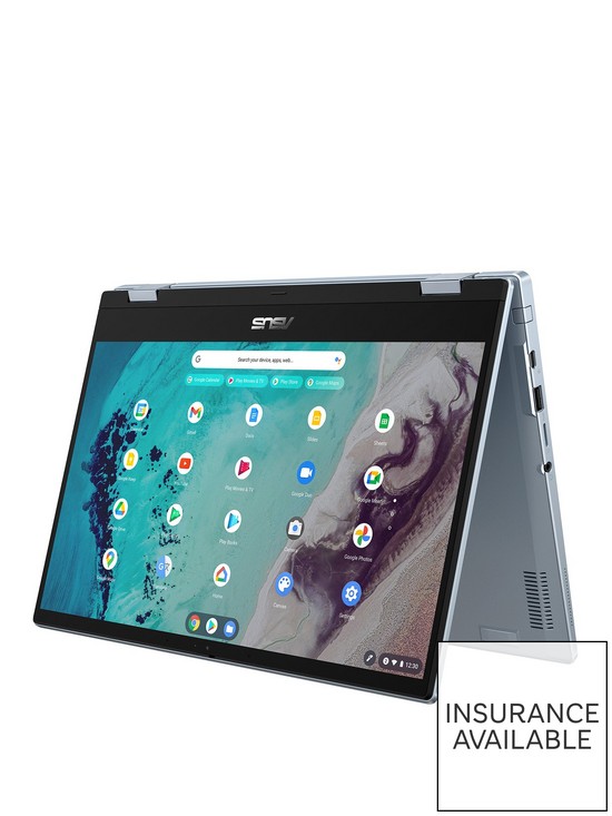 front image of asus-chromebook-flipnbspcx3400fma-ec0258-laptop-14in-fhd-touchscreennbspintel-core-i3-8gb-ram-256gb-ssd