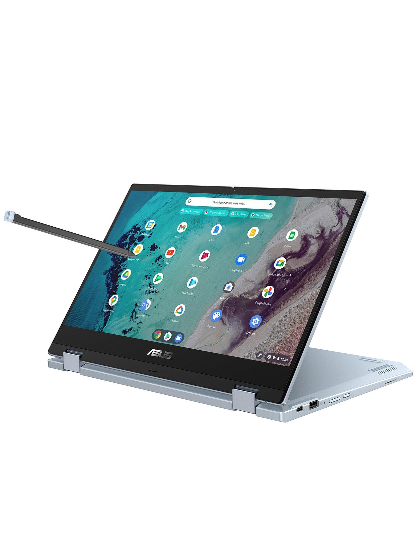  image of asus-chromebook-flipnbspcx3400fma-ec0258-laptop-14in-fhd-touchscreennbspintel-core-i3-8gb-ram-256gb-ssd