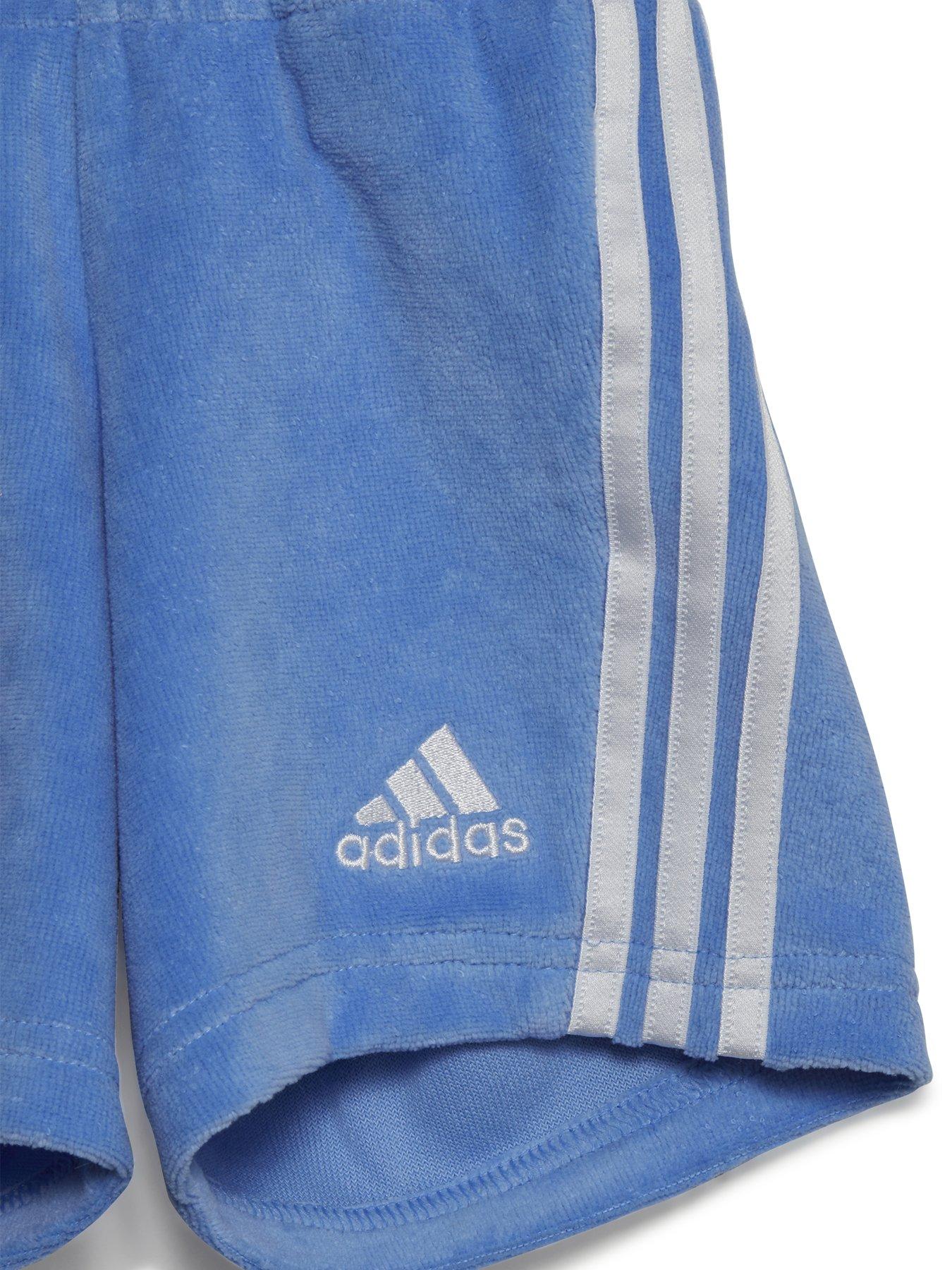  image of adidas-sportswear-infant-dino-print-short-tee-set