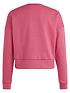  image of adidas-sportswear-girls-juniornbspfuture-icons-logo-tracksuit-pinkblack