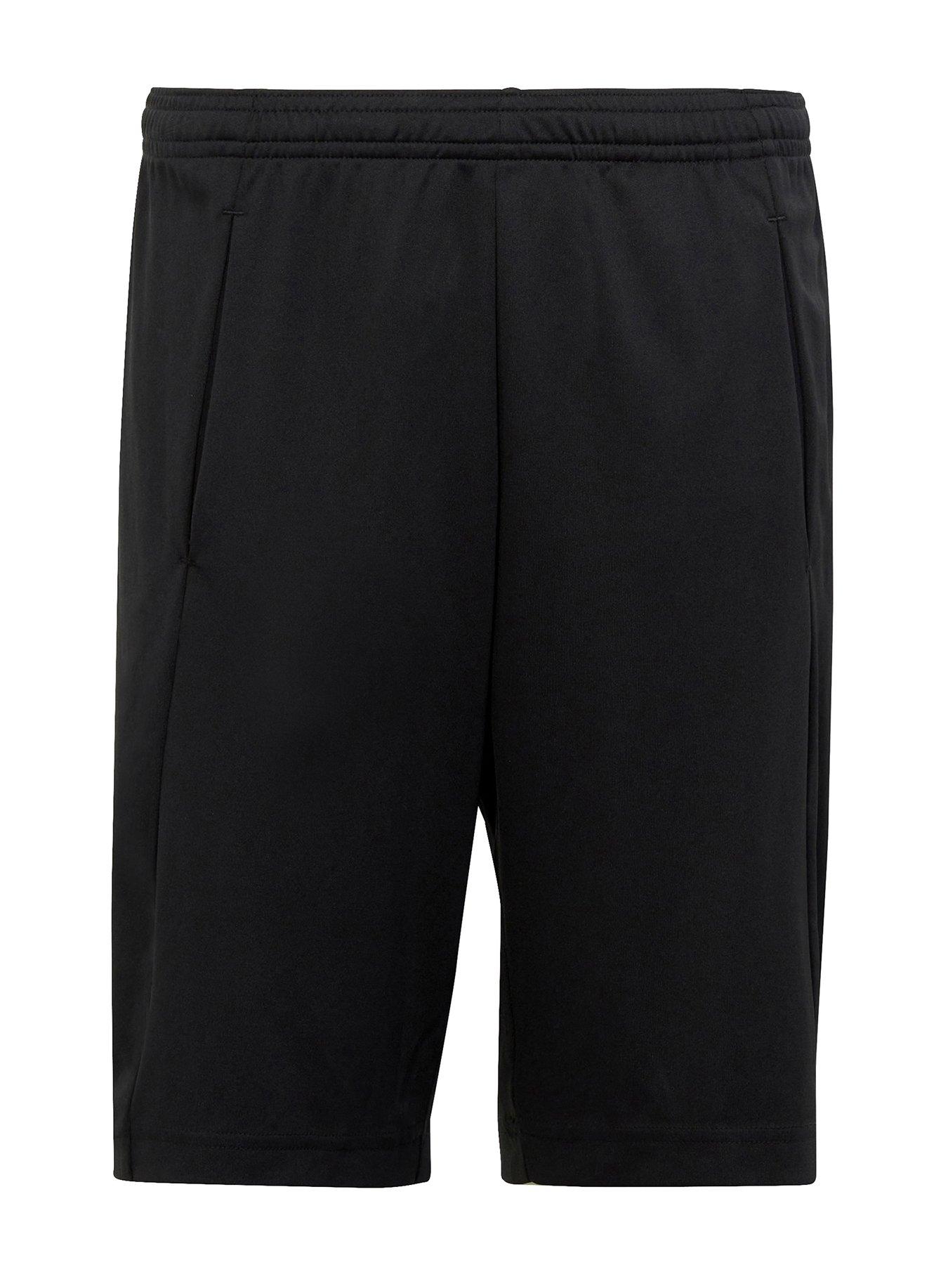 Image 1 of 4 of adidas Sportswear Junior Boys Train Essentials Logo Shorts - Black/White
