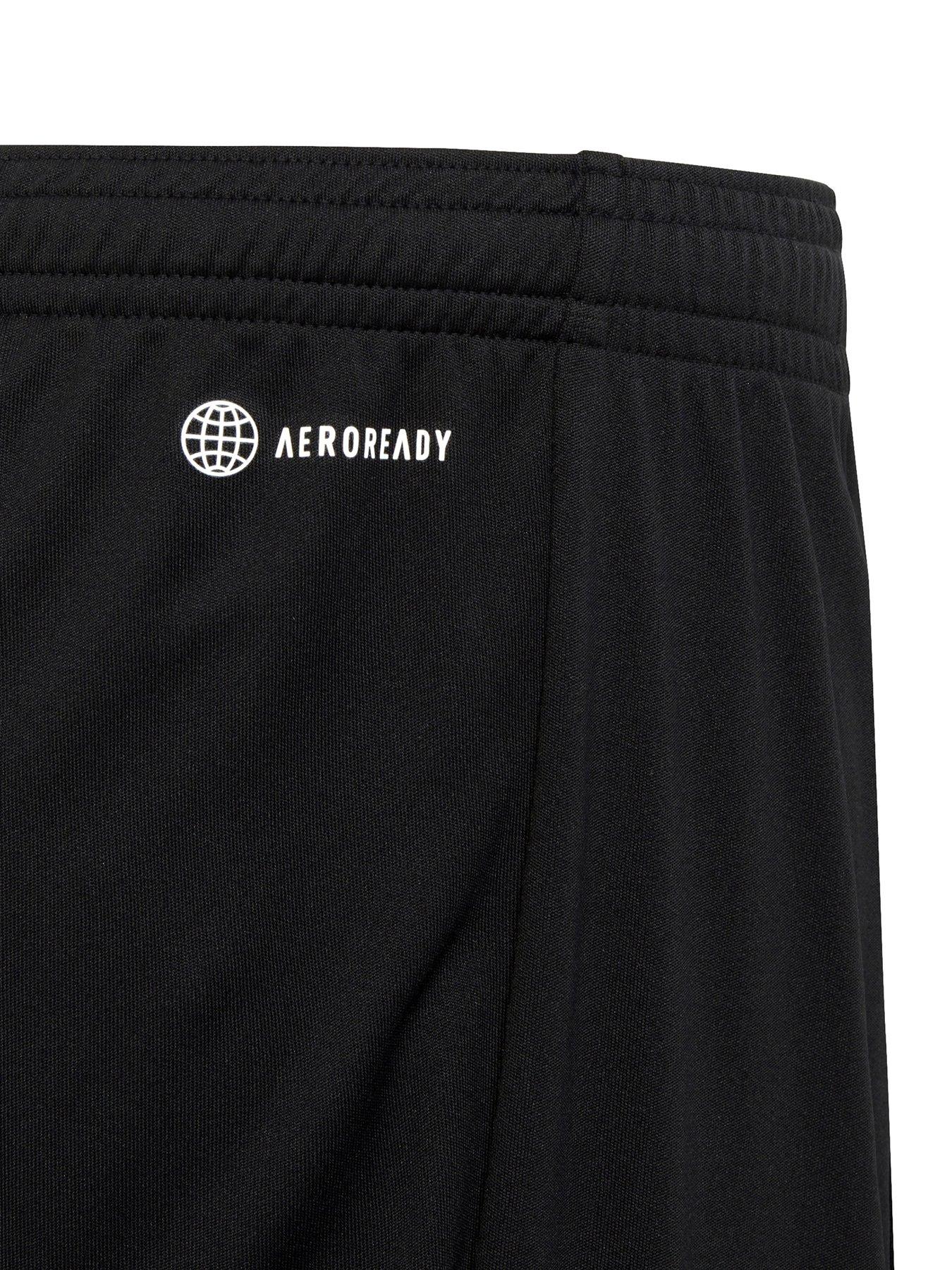 Image 3 of 4 of adidas Sportswear Junior Boys Train Essentials Logo Shorts - Black/White
