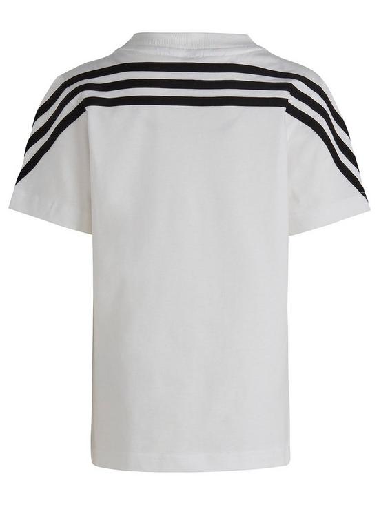 back image of adidas-sportswear-kids-disney-spiderman-short-amp-tee-set-whiteblack