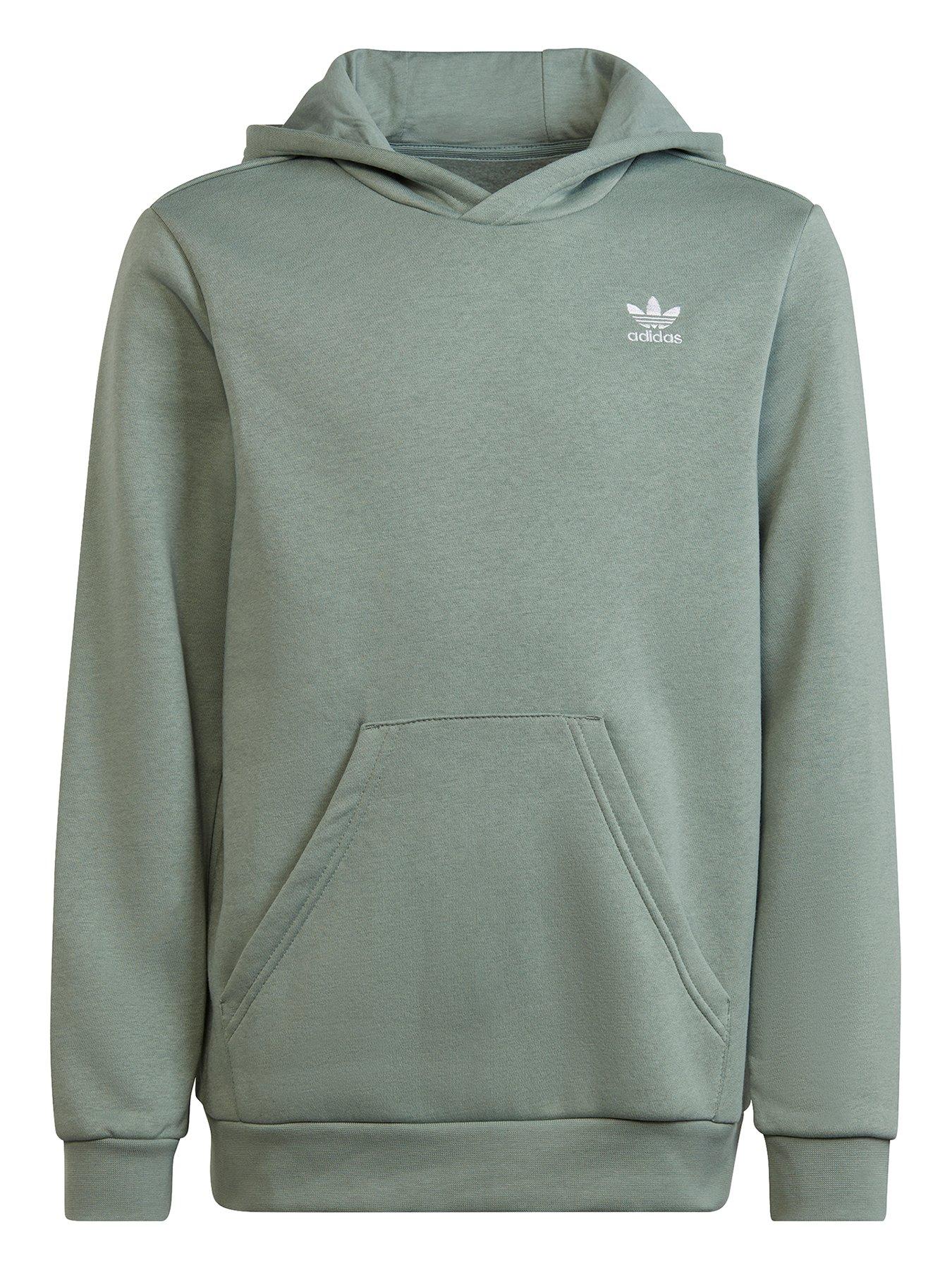 Adidas originals clearance trefoil hoody junior