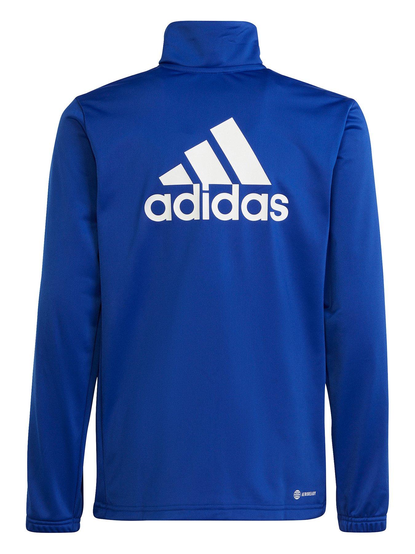  image of adidas-sportswear-junior-big-logo-tracksuit-blue
