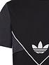  image of adidas-originals-junior-adicolor-colour-block-t-shirt-blackgrey
