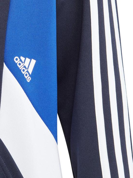 outfit image of adidas-sportswear-junior-colourblock-3-stripe-tracksuit