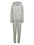  image of adidas-sportswear-junior-all-szn-fleece-hooded-tracksuit-grey