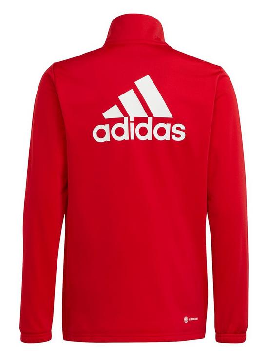 back image of adidas-sportswear-junior-big-logo-tracksuit-red