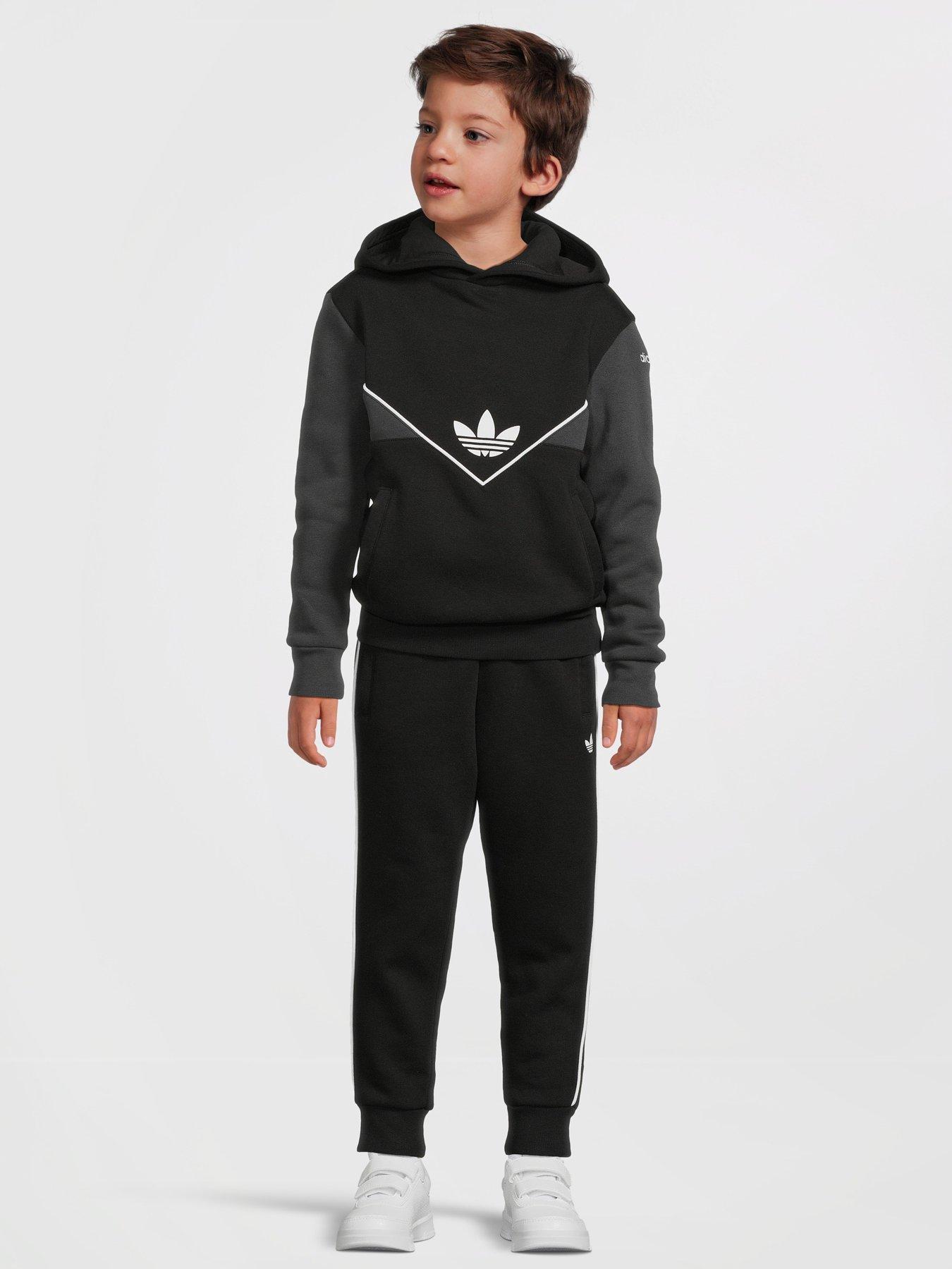 Adidas originals outlet colour block sweatshirt