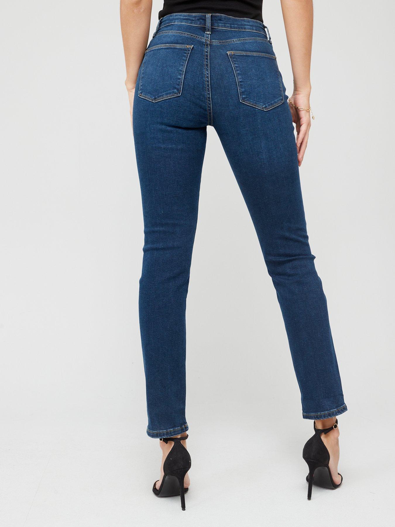  image of everyday-short-isabelle-high-rise-slim-jean-indigo