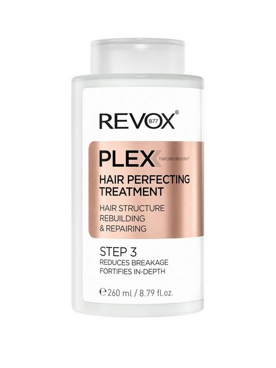 front image of revox-b77-plex-hair-perfecting-treatment-step-3-260ml