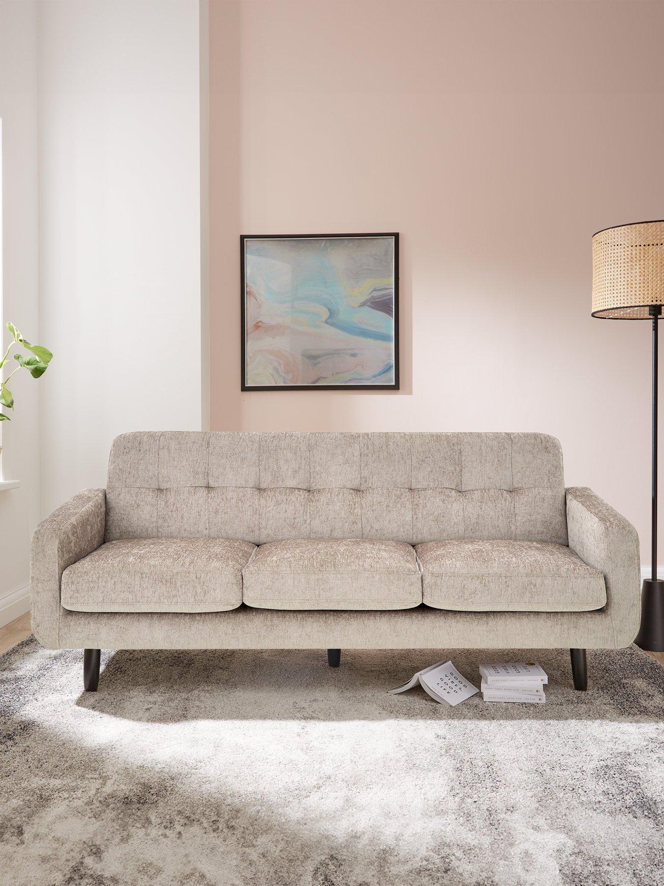The Very Collection Oslo Fabric 3 Seater Sofa - FSC® Certified