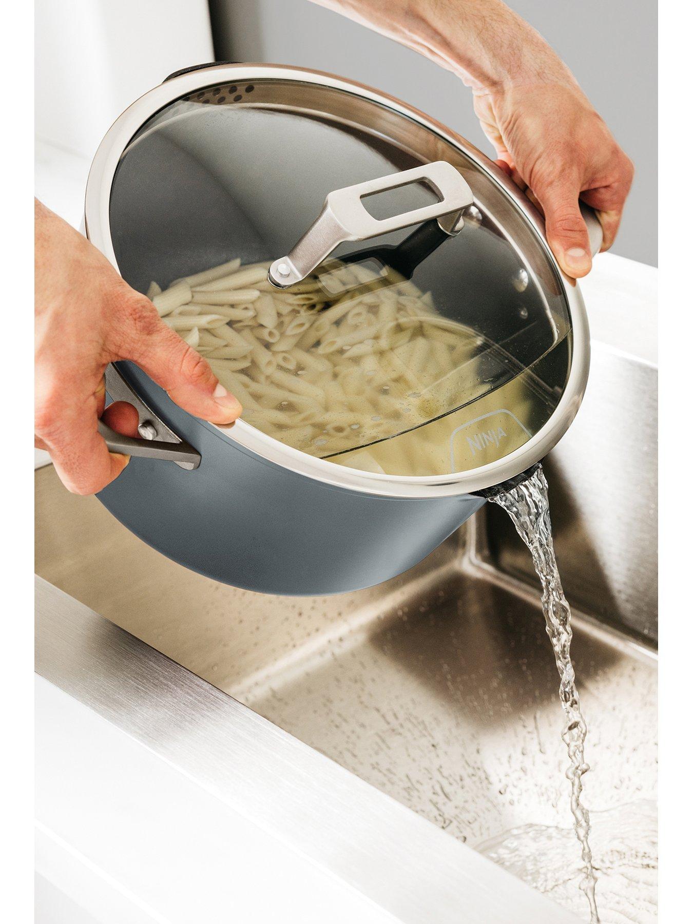  image of ninja-foodi-zerostick-8-in-1-possiblepot-non-stick-sea-salt-grey-cw202gyuk