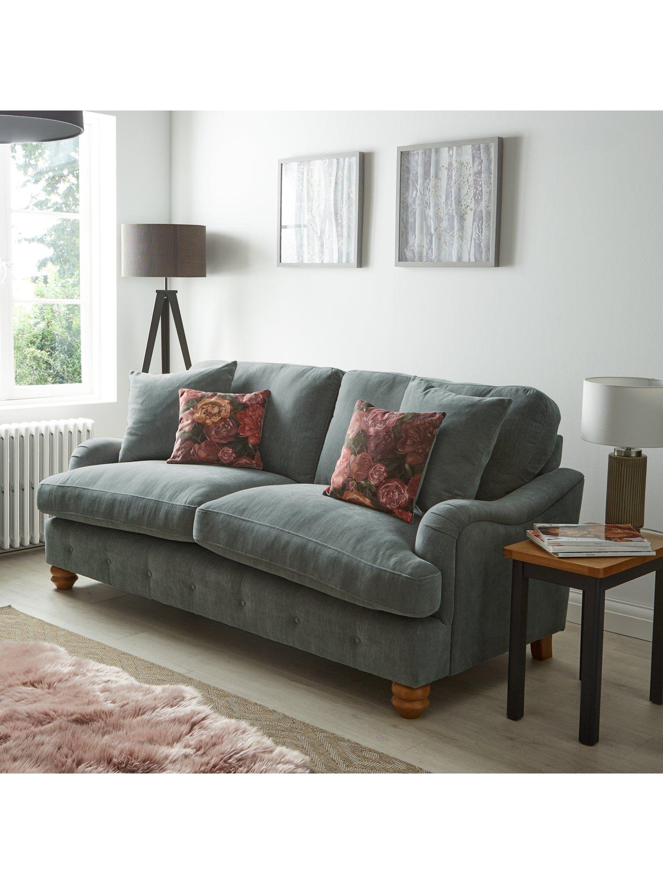 undefined Millie Fabric 2 Seater Sofa - Made in the UK