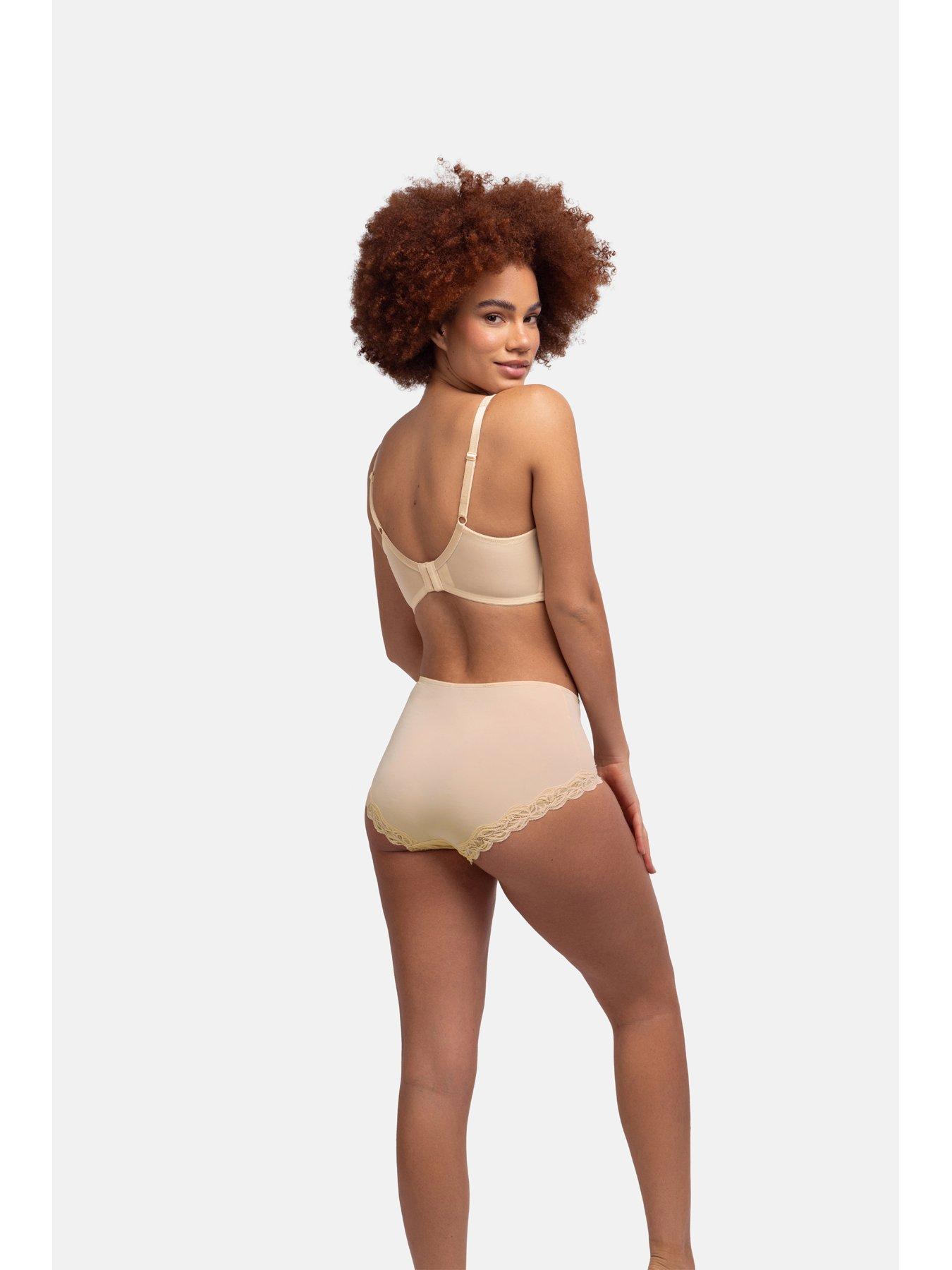 Image 2 of 5 of DORINA Teagan Full Cup Wireless Non Padded Minimizer - Beige