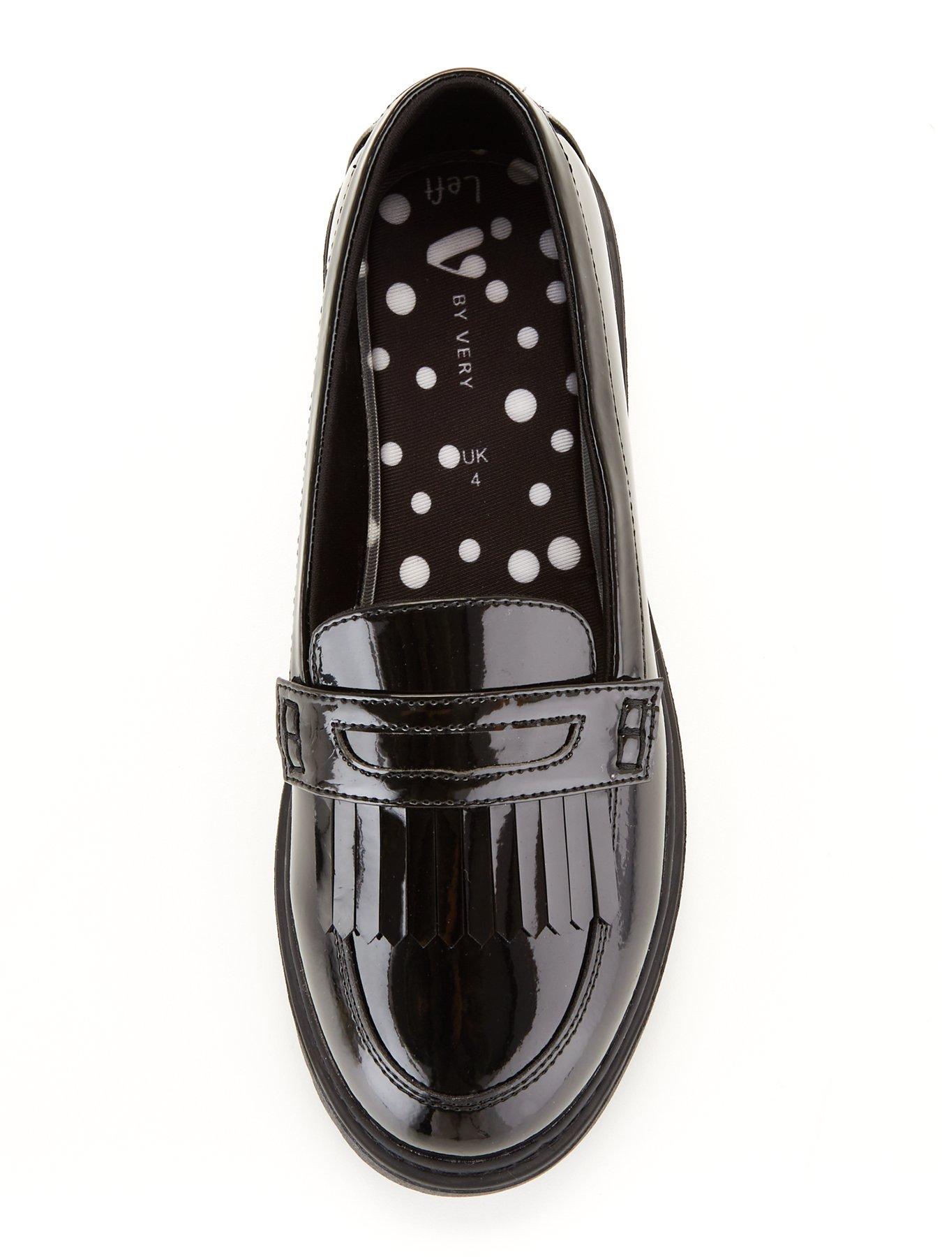  image of v-by-very-older-girls-loafer-leather-school-shoe-wide-fit