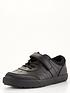  image of v-by-very-wide-fitnbspolder-boys-lace-leather-trainer-school-shoes-black