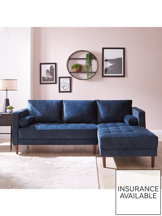front image of very-home-new-orleansnbspfabricnbsp3-seater-right-hand-chaise-sofa-navy