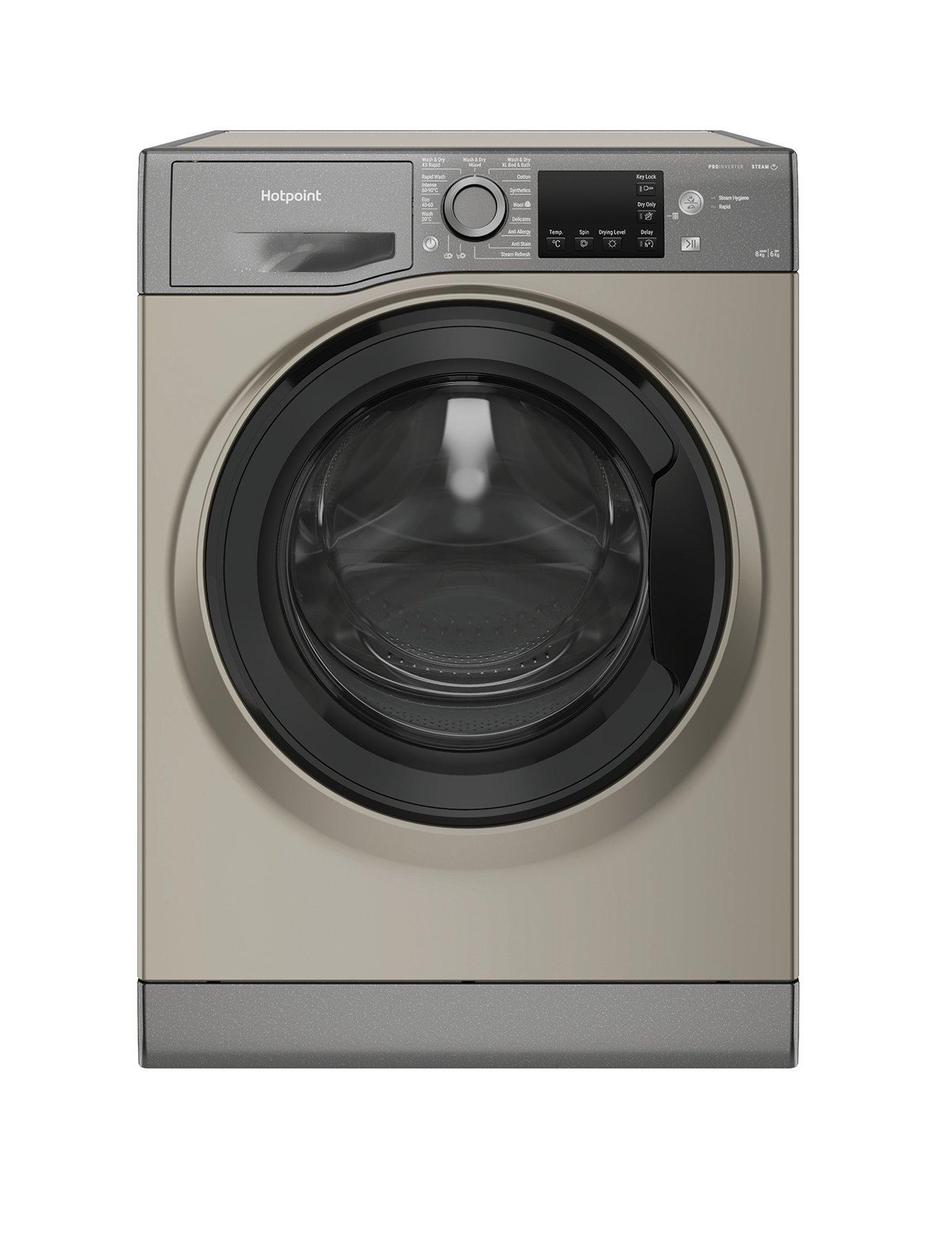 Hotpoint NDB8635GKUK D|B 8+6KG 1400rpm Washer Dryer - Black
