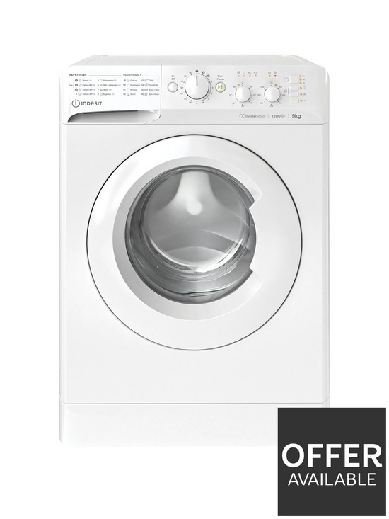 front image of indesit-mtwc91295wukn-9kg-load-1200rpm-spin-washing-machinenbsp--white