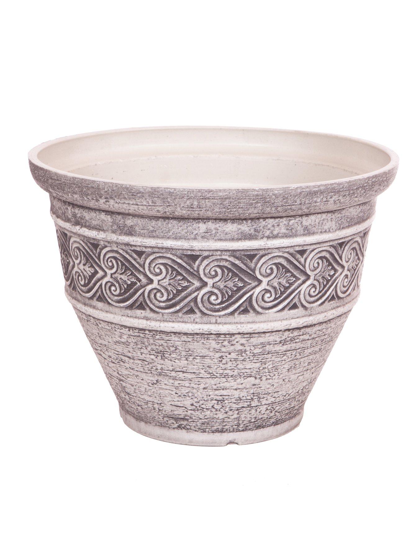 Image 2 of 2 of You Garden Pair Heart 40cm Washed Granite Planter