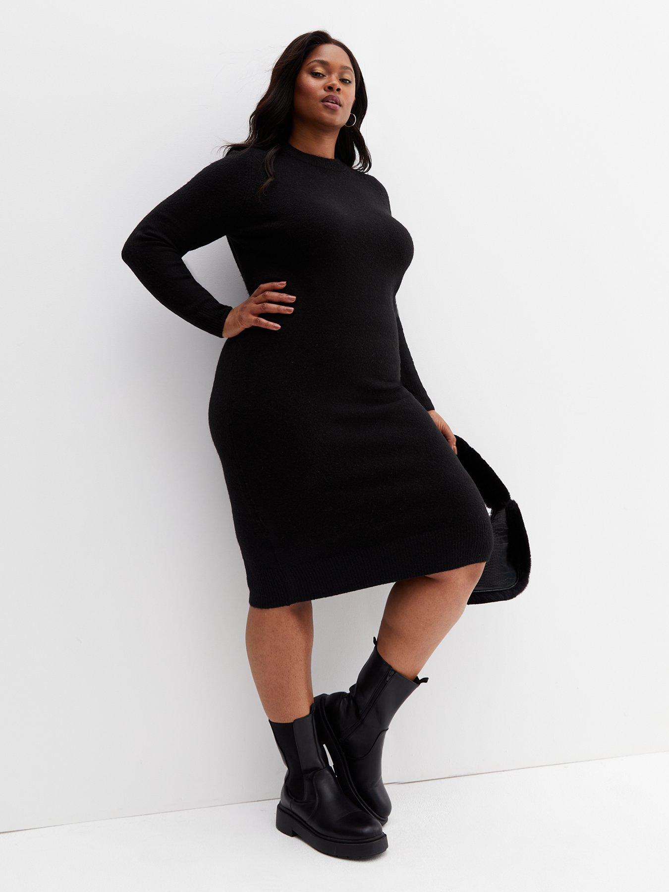 new look black dress sale