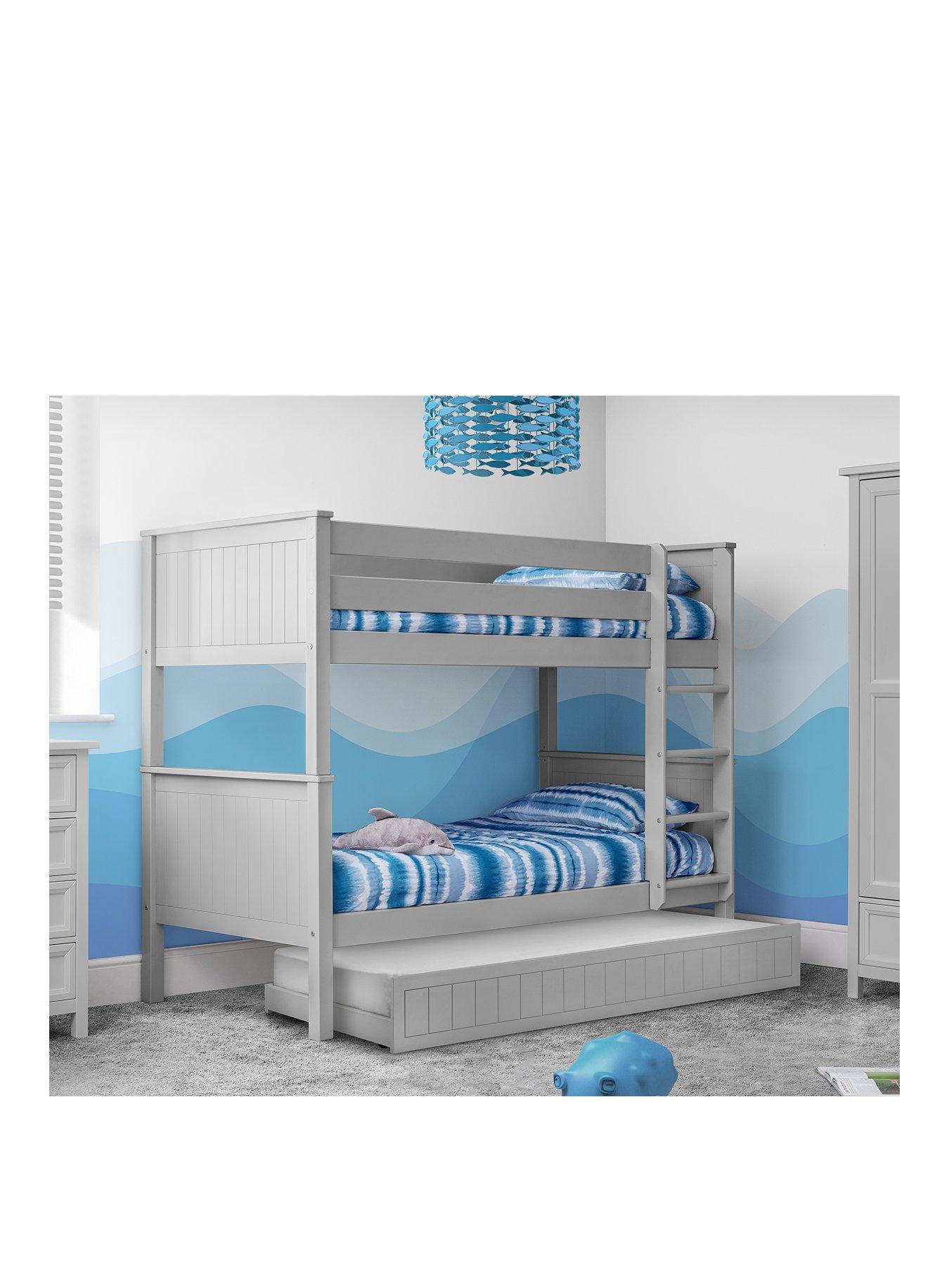 Julian Bowen Maine Bunk Bed Dove Grey