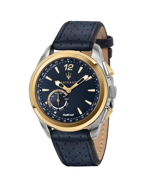 maserati-traguardo-45mm-3h-hybrid-blue-mens-watch-stainless-leather