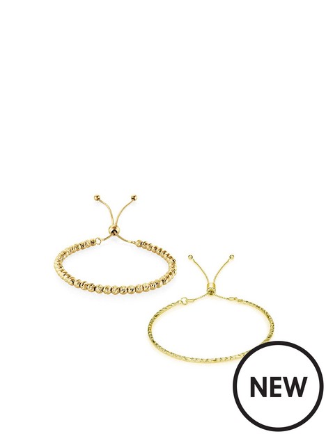 buckley-london-soho-bracelet--gold-ridley-set-of-2-bracelets--gold