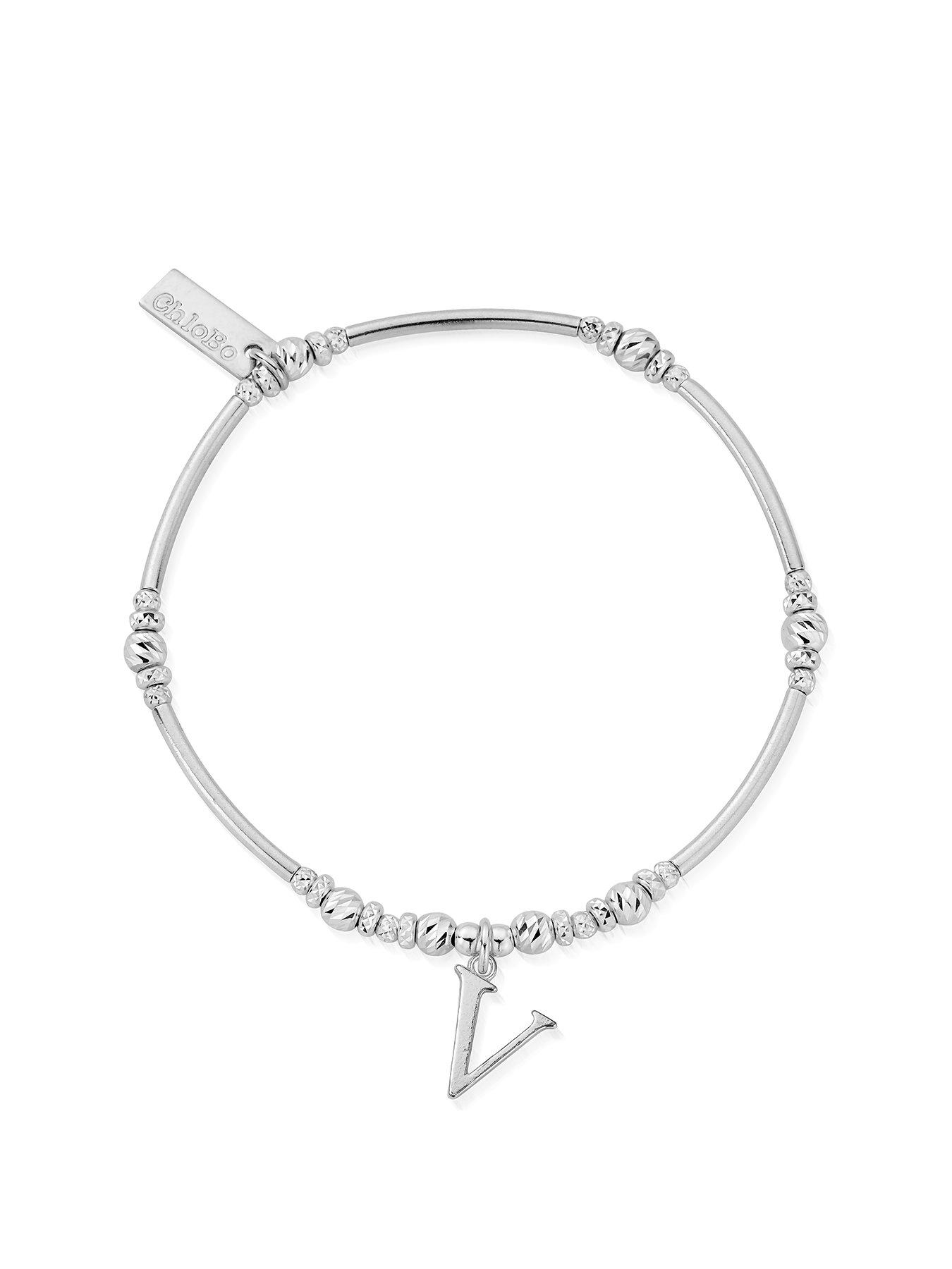 chlobo-silver-iconic-initial-bracelet